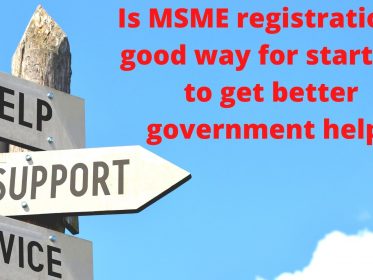 Is MSME registration a good way for startups to get better government help